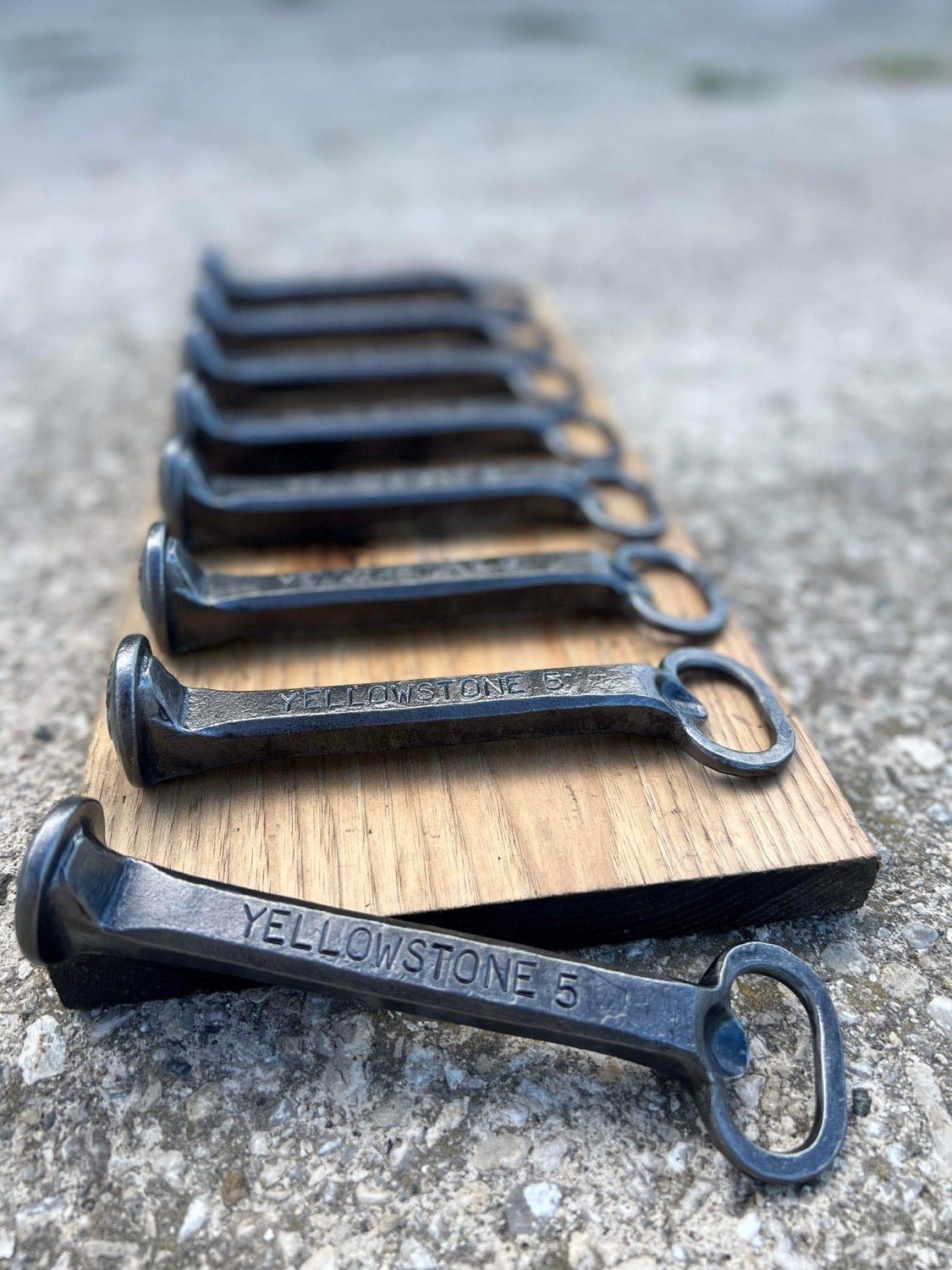 Railway Spike Bottle Openers