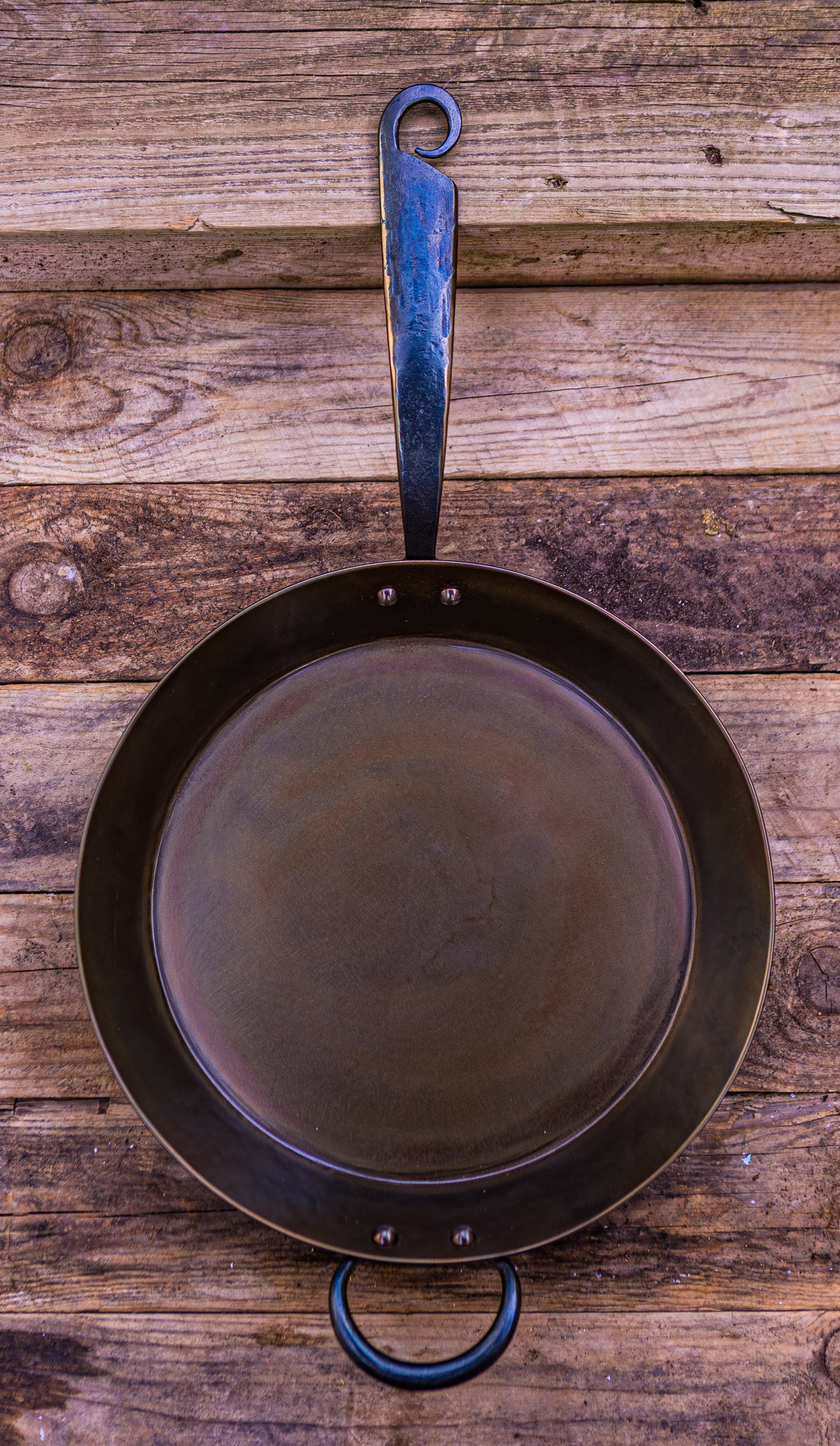 12-Inch Carbon Steel Pan with Helper Handle